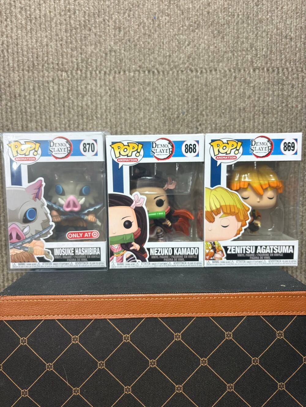 New NIB Funko Pop Demon Slayer Lot 868, 869, 870